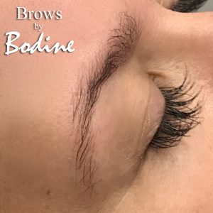Before Microblading Eyebrows