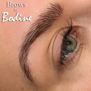 After Microblading Eyebrows