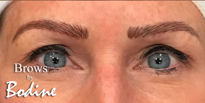 After Microblaing- Brows By Bodine, Fort Worth